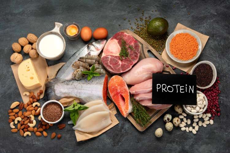 régime perte de poids proteine