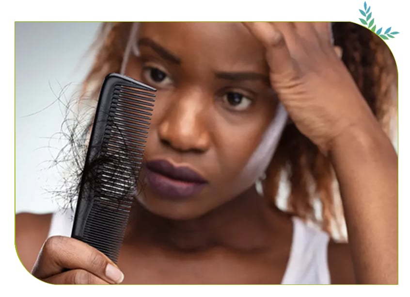 chute de cheveux femme
