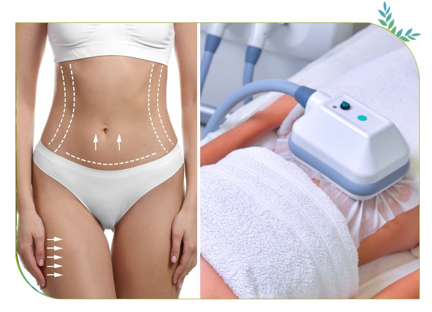 Cryolipolyse après liposuccion 